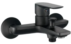 Sale EDOUARD ROUSSEAU Mitigeur bain douche Idoya noir ROUSSEAU