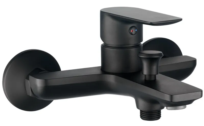 Sale EDOUARD ROUSSEAU Mitigeur bain douche Idoya noir ROUSSEAU