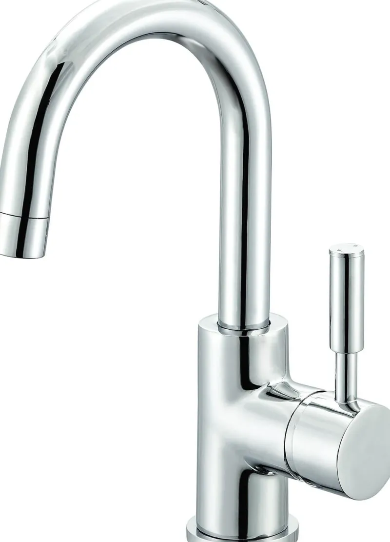 Discount EDOUARD ROUSSEAU Mitigeur lavabo Ilo courbe small chromé ROUSSEAU
