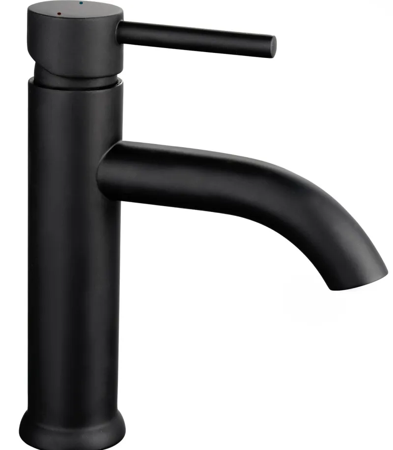 New EDOUARD ROUSSEAU Mitigeur lavabo Ilo small noir ROUSSEAU