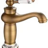 New EDOUARD ROUSSEAU Mitigeur lavabo Marple vieux-bronze ROUSSEAU