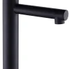 Discount EDOUARD ROUSSEAU Mitigeur lavabo Tubö haut noir ROUSSEAU