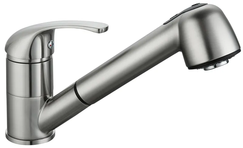 EDOUARD ROUSSEAU Mitigeur évier Anglet inox ROUSSEAU