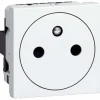 Discount LEGRAND Mosaic prise 2p+T puits affleurants