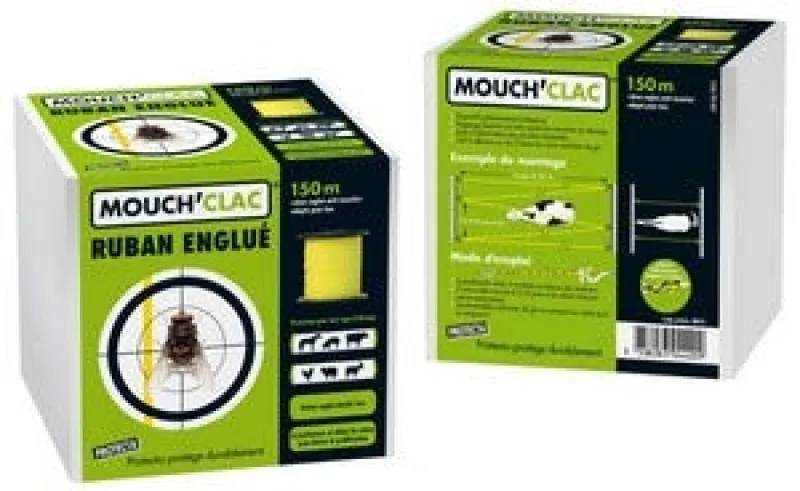 Best Mouch'Clac UAB ruban englué Bobine 150m