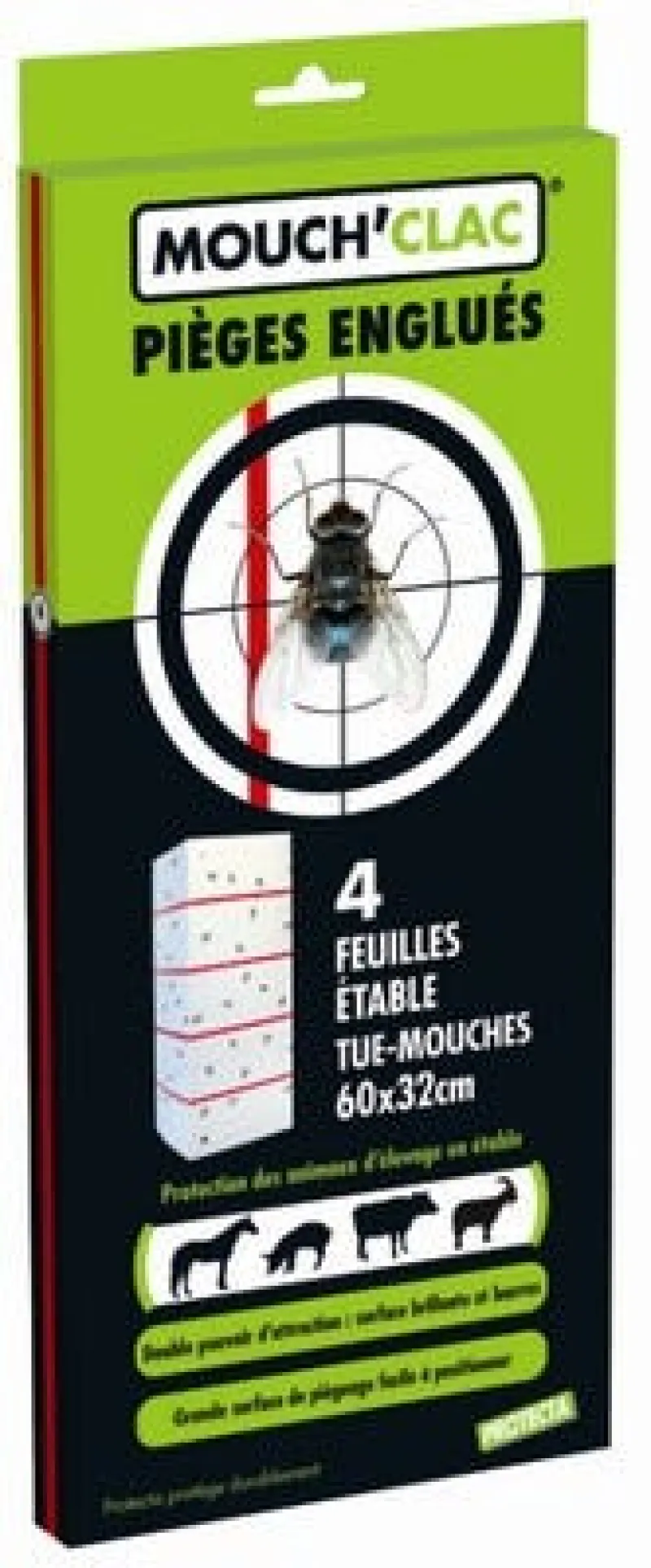 Clearance Mouch'Clac UAB spécial étable 4 feuilles de 60x30 cm