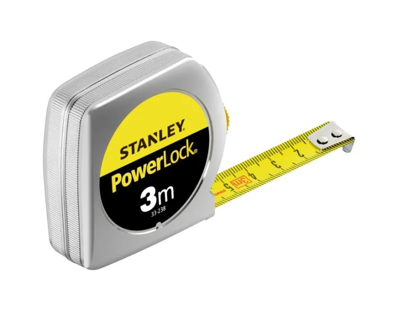 New STANLEY Mètre-ruban powerlock Classic 3 m ABS