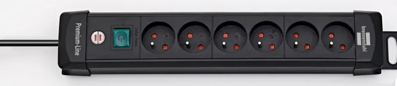 Best BRENNENSTUHL Multiprise électrique Premium Plus 6 prises, 3 m noir