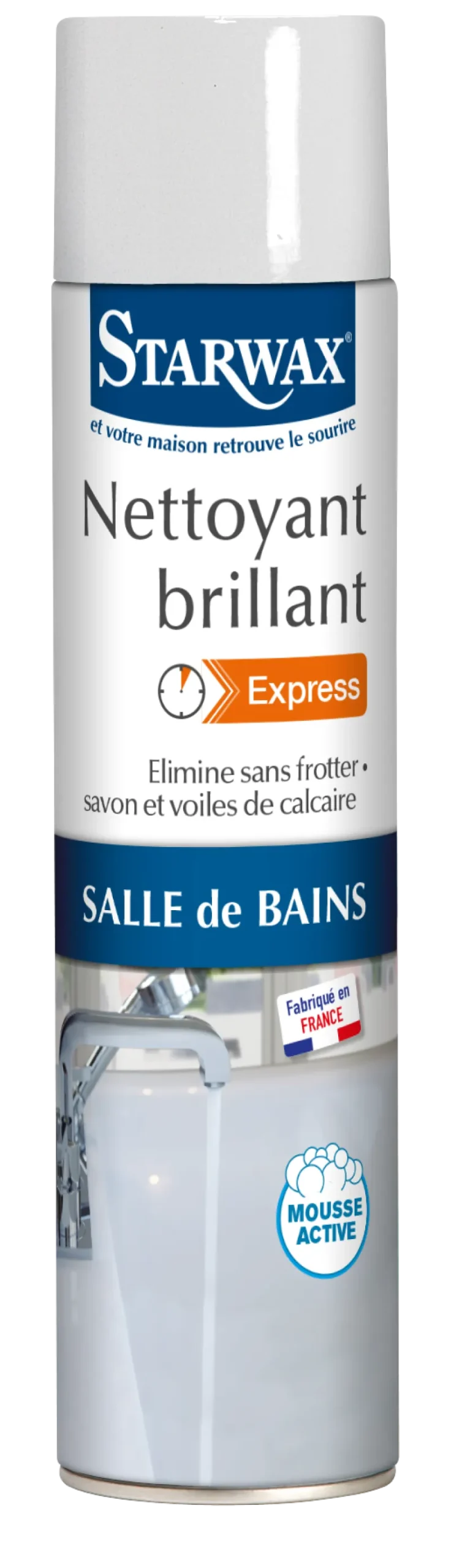 Hot STARWAX Nettoyant express salle de bain aérosol 600ml