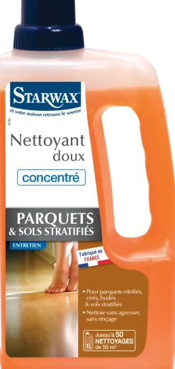 New STARWAX Nettoyant parquet stratifié/vitrifié 1L