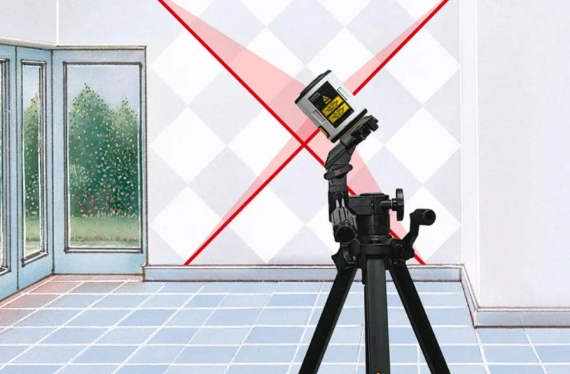 New LASERLINER Niveau laser croix EasyCross-Laser