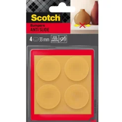 SCOTCH Pastilles minces adhésives translucide Ø33 mm