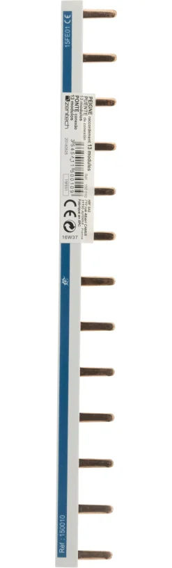 Sale ZENITECH Peigne 13 modules noir/bleu 220 mm