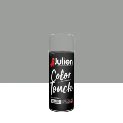 JULIEN Peinture Aérosol Color Touch Brillant Titanium 400 ml
