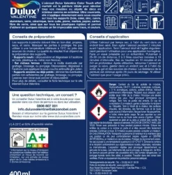 Clearance DULUX VALENTINE Peinture aérosol color touch effet martelé marron 400ml