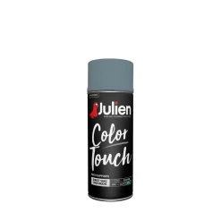 JULIEN Peinture Aérosol Color Touch Satin Bleu Gris 400 ml