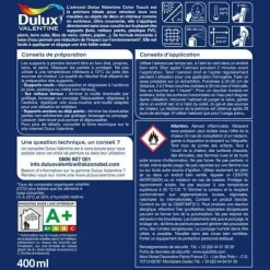 Online DULUX VALENTINE Peinture aérosol Color Touch Satin Lin Clair 400ml