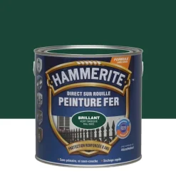 Best HAMMERITE Peinture fer antirouille brillant Vert Buisson 2,5L