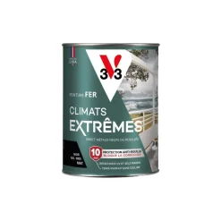 Online V33 Peinture Fer Climats Extrêmes Mat Noir 0,25L
