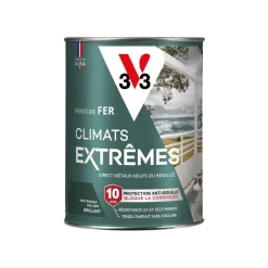 V33 Peinture fer Climats Extrêmes Brill Vert basque 1.5L