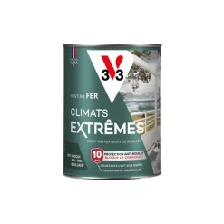 Outlet V33 Peinture fer Climats Extrêmes Brill Vert basque 0.25L