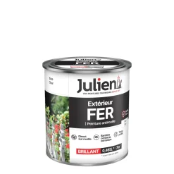 JULIEN Peinture fer extérieur brillant base clear 0,5 L