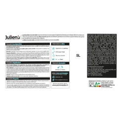 Discount JULIEN Peinture intérieure Blanc Couvrant satin base white 5L