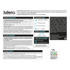 Discount JULIEN Peinture intérieure Blanc Couvrant satin base white 10L