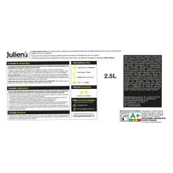 Sale JULIEN Peinture intérieure Blanc rapide satin base white 2,5L