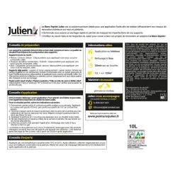 Hot JULIEN Peinture intérieure Blanc rapide velours base white 10L