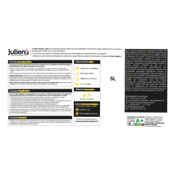 JULIEN Peinture intérieure Blanc rapide satin base white 5L