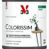 Discount V33 Peinture intérieure Colorissim satin blanc satin 0,5L