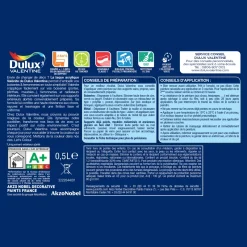 DULUX VALENTINE Peinture laq acrylique Valénite Douceur De L'Aube Sat 0,5L