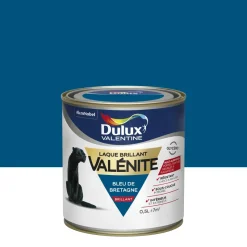 Best DULUX VALENTINE Peinture laque Valénite brillant bleu de Bretagne 0,5 L