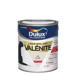 Best DULUX VALENTINE Peinture laque Valénite brillant lin clair 2 L