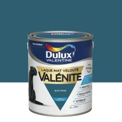 Online DULUX VALENTINE Peinture laque Valénite mat bleu paon 2 L