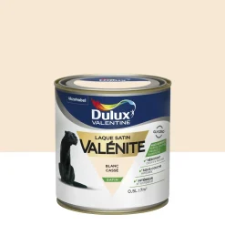 Online DULUX VALENTINE Peinture laque Valénite satin blanc cassé 0,5 L