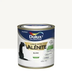 Best DULUX VALENTINE Peinture laque Valénite satin blanc 0,5 L