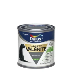 Discount DULUX VALENTINE Peinture laque Valénite satin anthracite 0,125 L