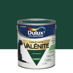 DULUX VALENTINE Peinture laque Valénite satin vert Basque 2 L