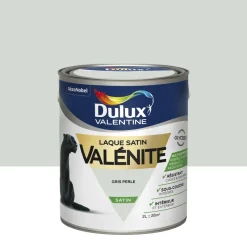 Discount DULUX VALENTINE Peinture laque Valénite satin gris perle 2 L