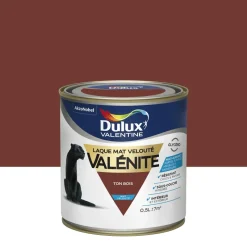 Outlet DULUX VALENTINE Peinture laque Valénite Satin Ton Bois 0,5 L
