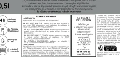 LIBERON Peinture meuble à base de caséine soie grège 0.5 L
