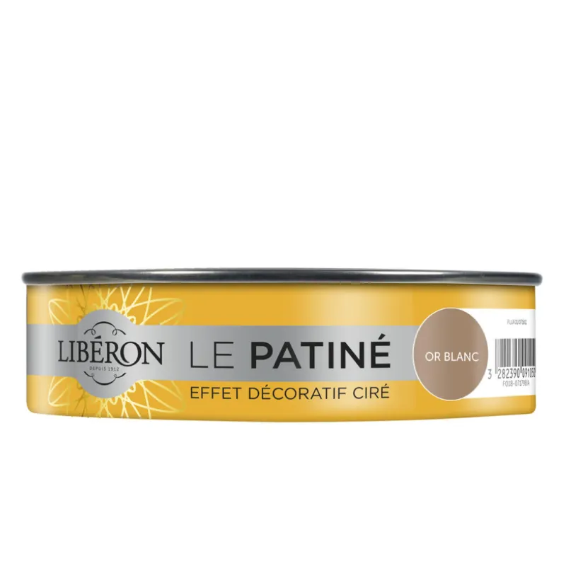 Best LIBERON Peinture Patine meuble "Le Patiné" 150ml or blanc
