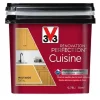 Clearance V33 Peinture rénovation cuisine moutarde satin 0.75L