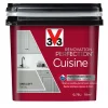 Sale V33 Peinture rénovation cuisine Perfection gris satin 0.75L
