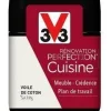 Clearance V33 Peinture rénovation cuisine voile de coton satin 0.075L