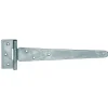 New GAH ALBERTS Penture anglaise acier brut zinguée 294/40x90x2,5 mm