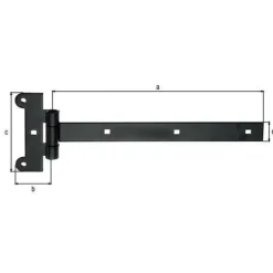 Online GAH ALBERTS Penture anglaise noire 291/51x121 mm