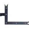 Discount GAH ALBERTS Penture équerre bout queue de carpe haut noir 250x300 mm